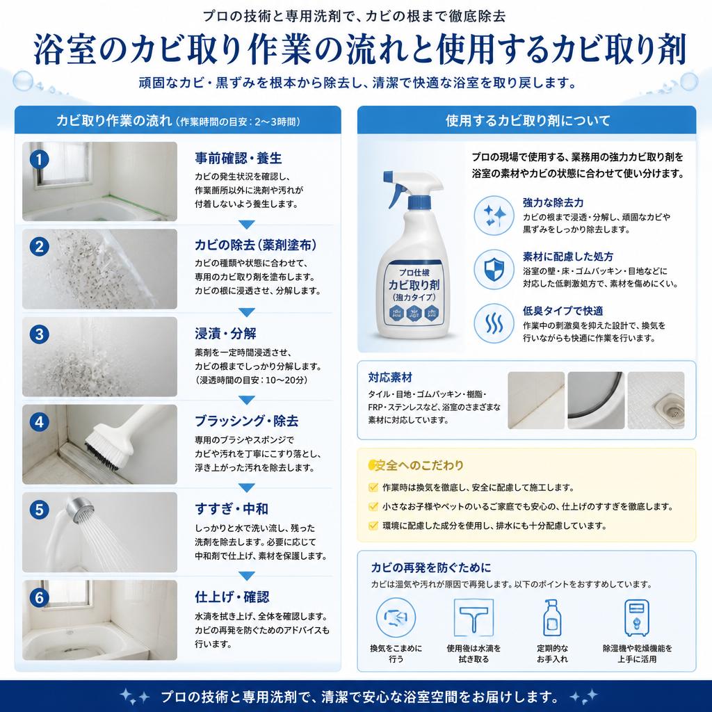 プロによるカビ取りサービス