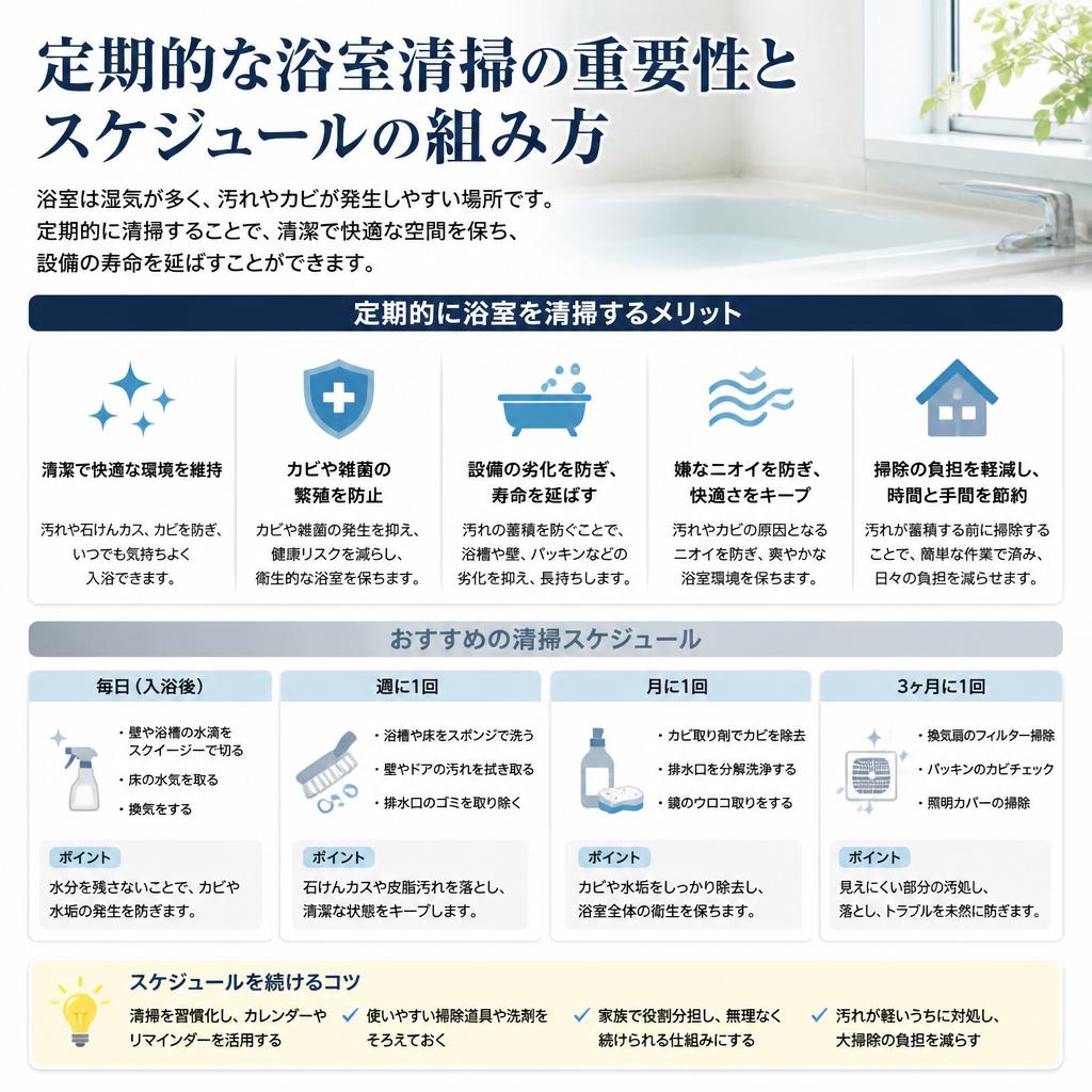 定期清掃の重要性